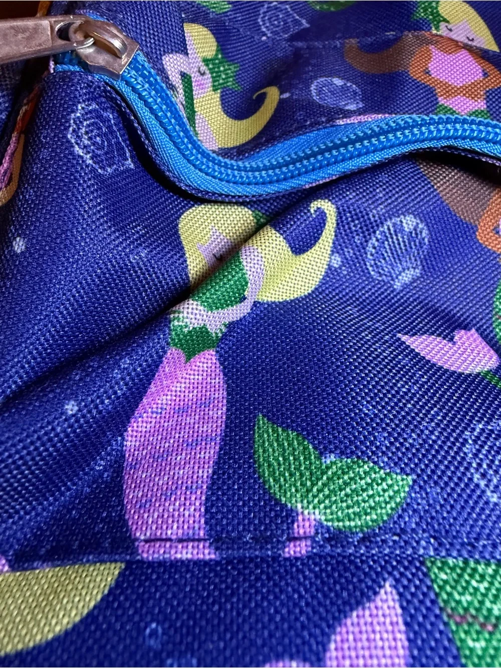 Polar Pack Navy Mermaid Print Kids Backpack